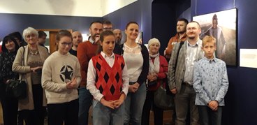 Finisaż wystawy „Dialog z ziemią” w wieluńskim Muzeum